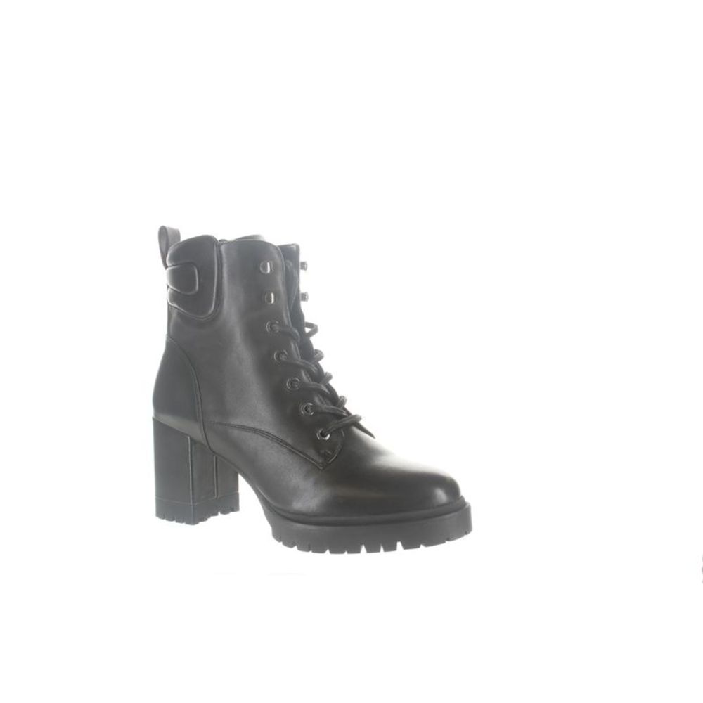 Aerosoles Womens Elena Black Combat Boots Size 9.5 Medium (B, M)